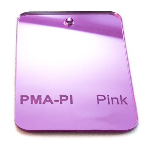 Pink Mirror Acrylic - 1200 x 600 - 3mm