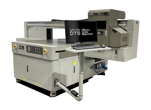 UV-LED Printer Large – UV-44DTS Industrial Flatbed Printer