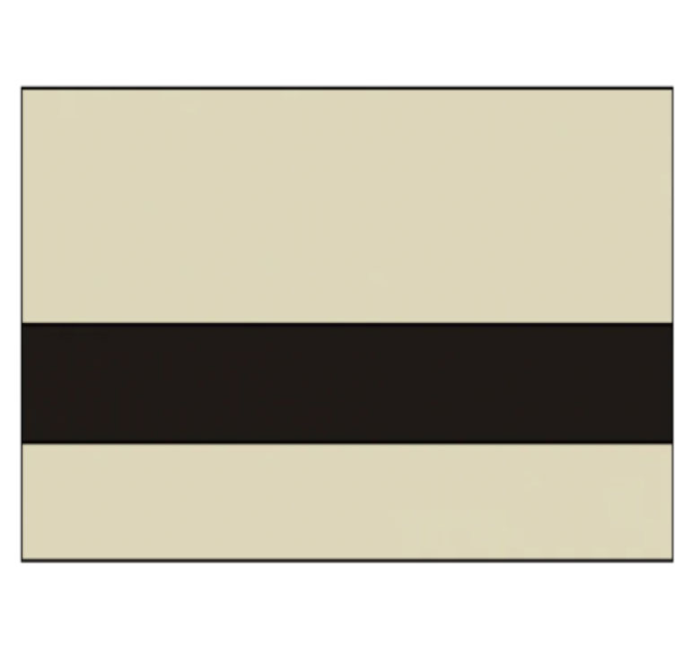 Almond/Black