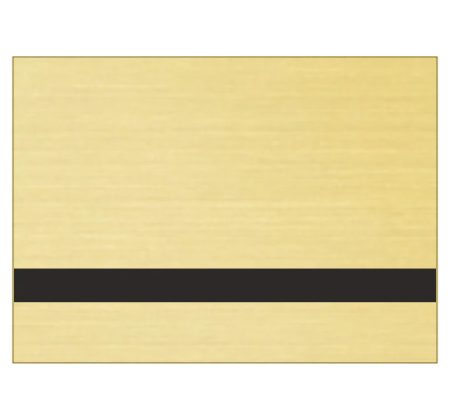 Brushed European Gold/Black