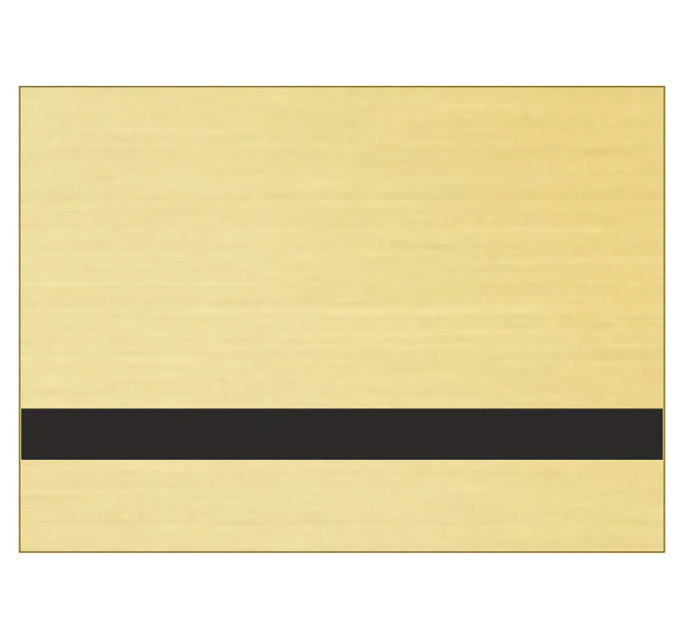 Brushed European Gold/Black