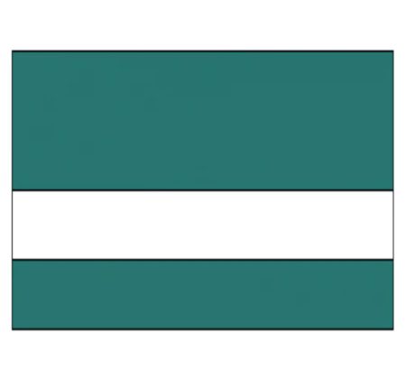 Celadon Green/White