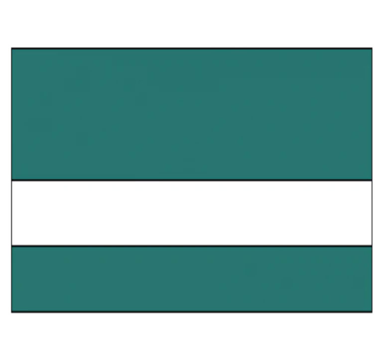 Celadon Green/White