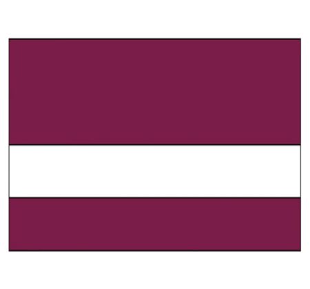 Claret/White