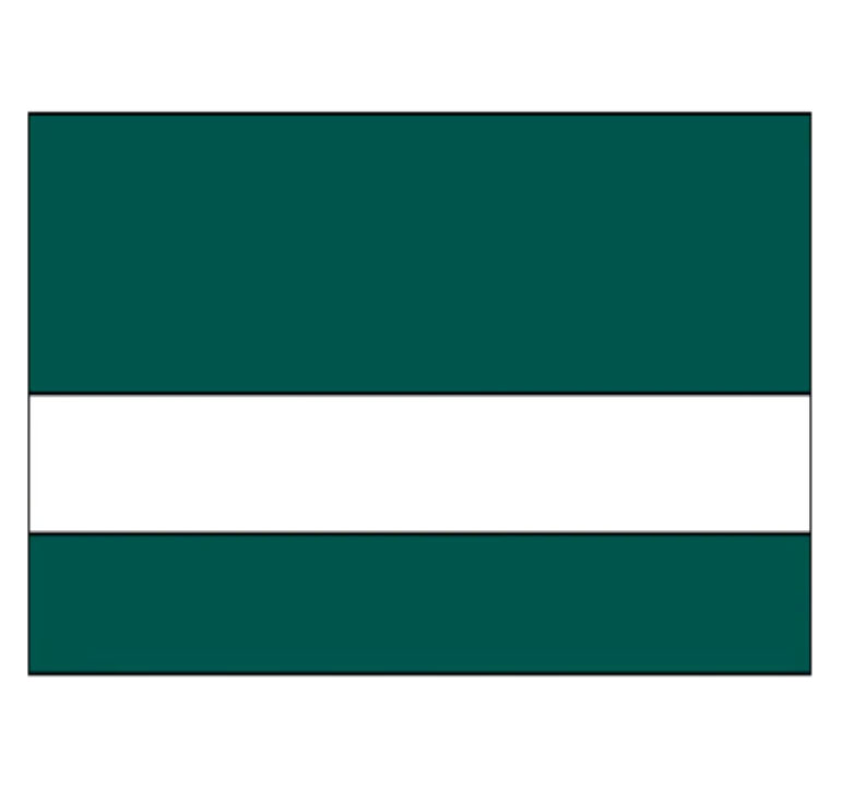 Evergreen/White
