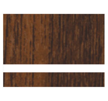 Gloss Black Walnut/White