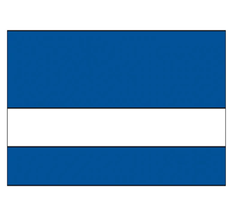 Sapphire Blue/White
