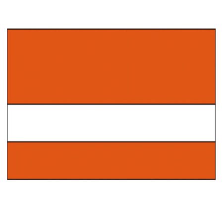 Tangerine/White