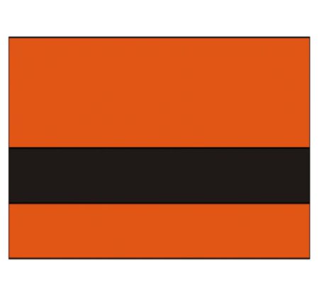 Vibrant Orange/Black