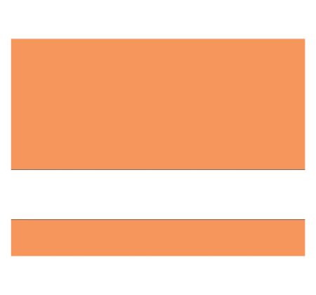 Fluro Orange/White