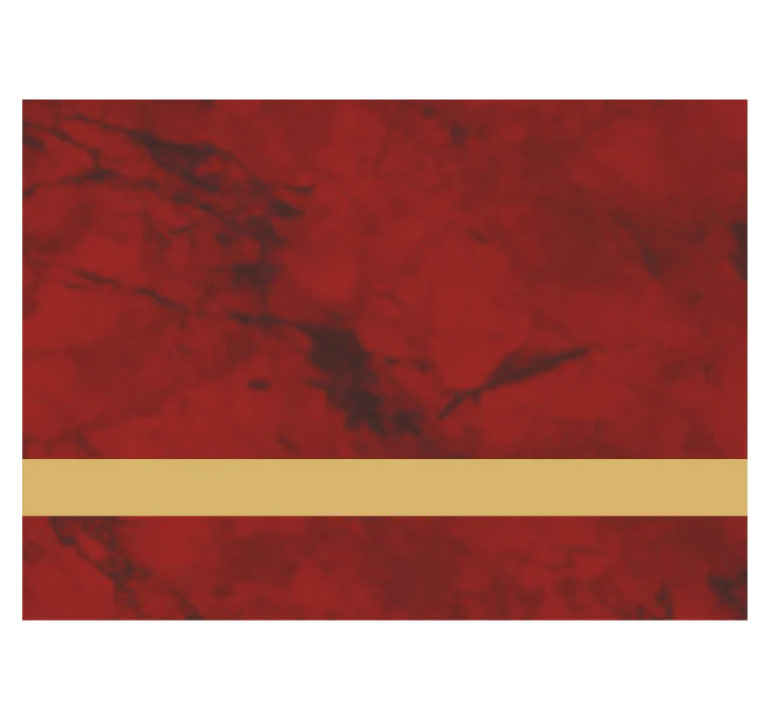 Gloss Port Wine/Gold