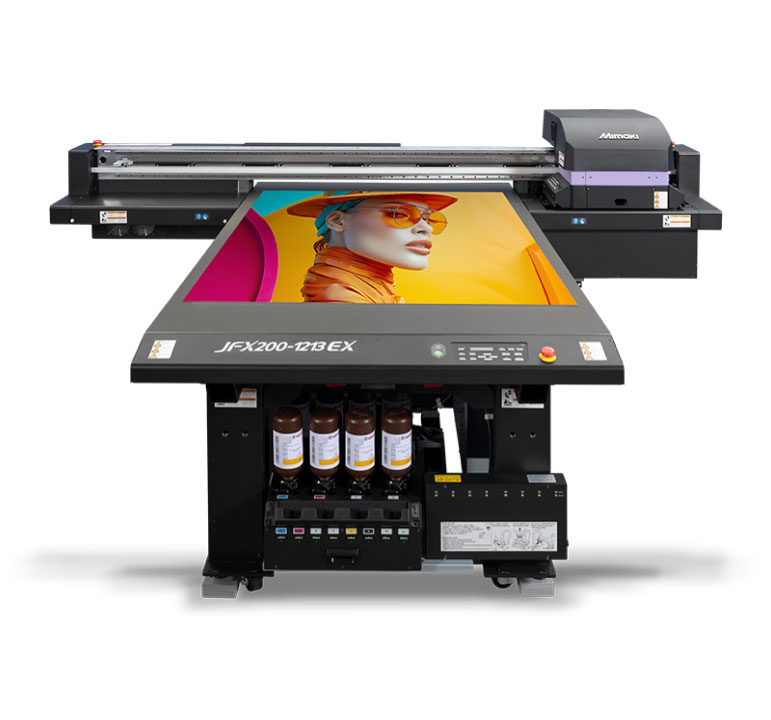 Mimaki JFX200-1213 EX UV LED Flatbed Printer