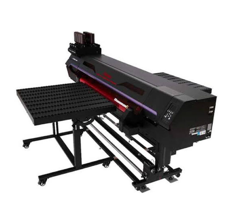 Mimaki UJ330H-160 hybrid UV printer side view