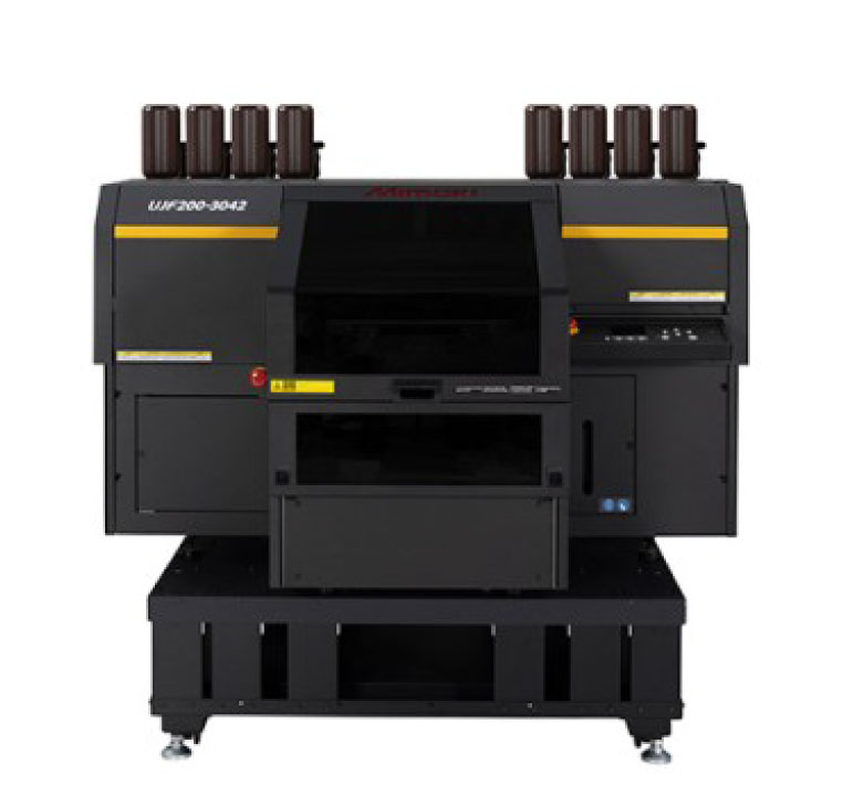 Mimaki UJF200-6042 UV flatbed printer side view